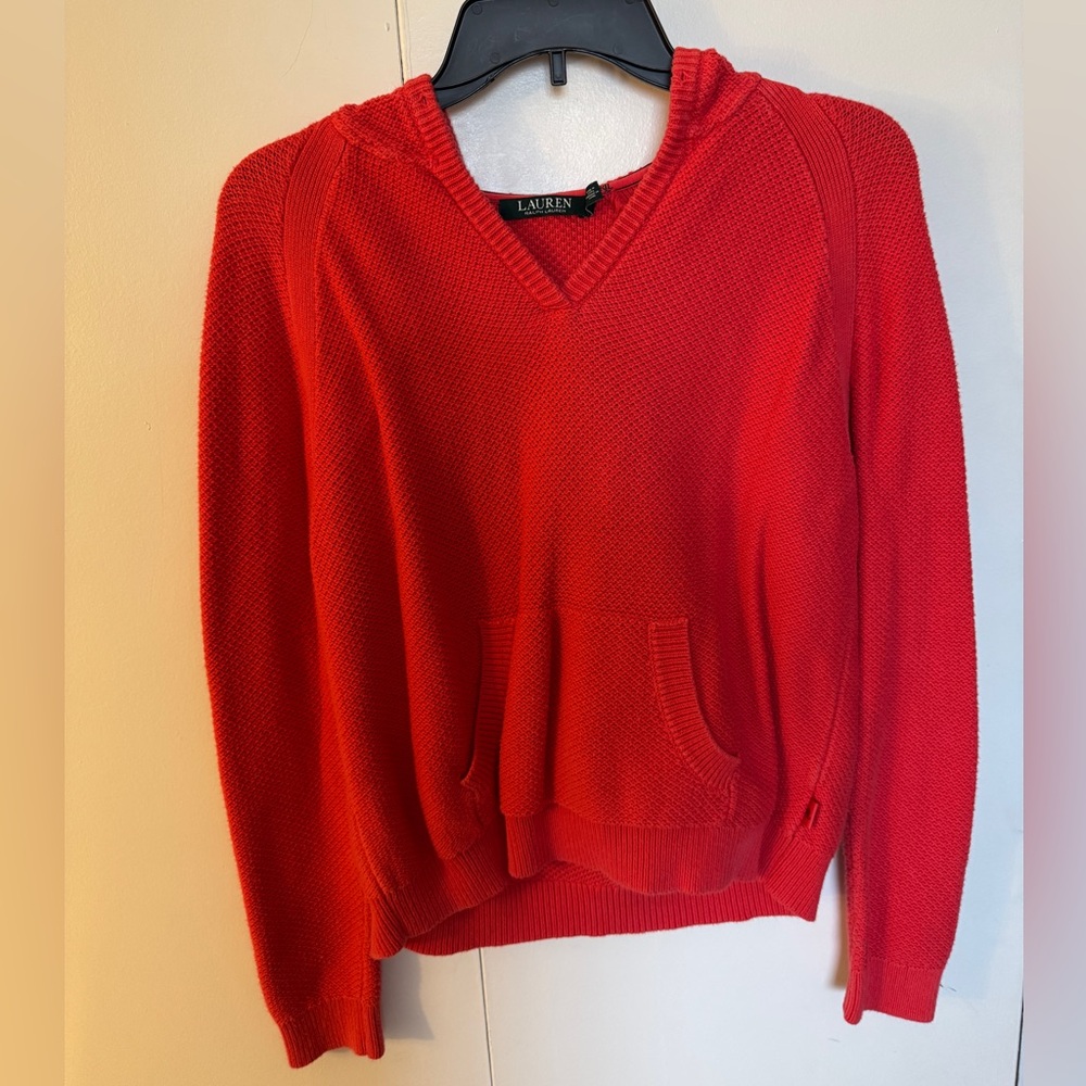 Lauren Ralph Lauren Knit Sweater with hood